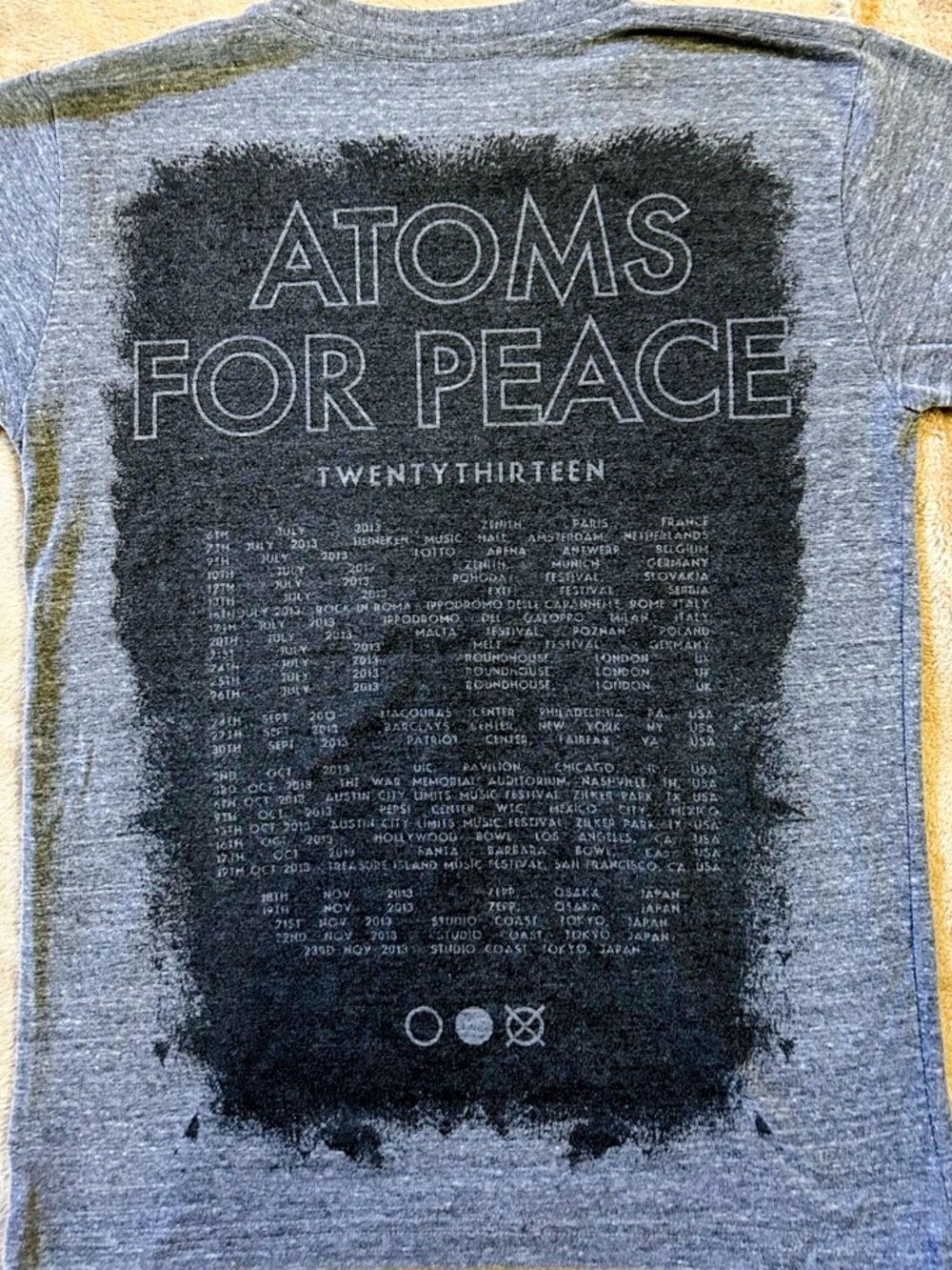 Men's Short Sleeve Tour Tee - Heather Gray